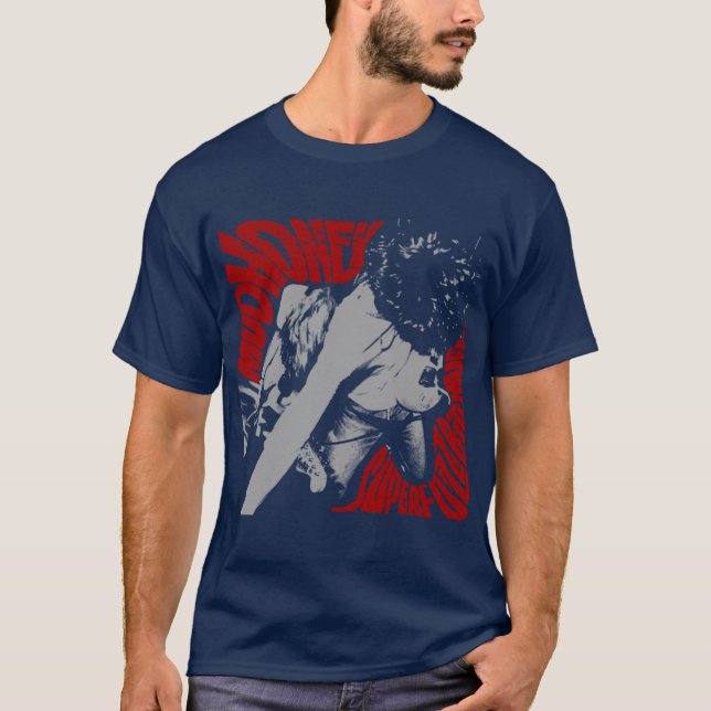 T-shirt Silhouette Rock Band (Devant)