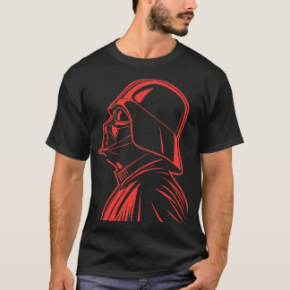 T-shirt Silhouette Rouge