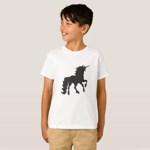 T-shirt Silhouette Unicorne - Choisir la couleur arrière