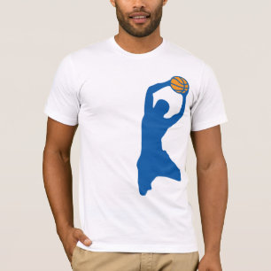 T-shirt silhouettes de basket-ball