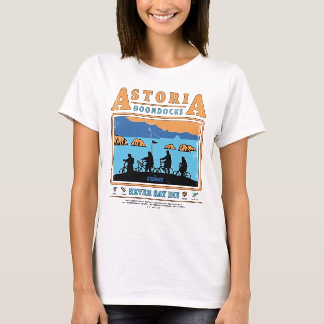 T-shirt Silhouettes des Goonies sur les Goondocks d'Astori (Devant)