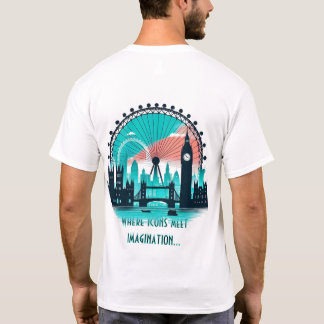 T-shirt Silhouettes vives : Un hommage moderne à la veille