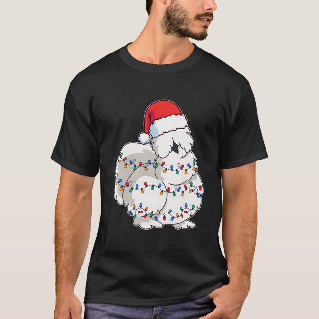 T-shirt Silkie Silky Chicken (Devant)