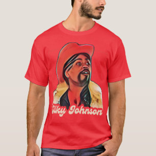 T-shirt Silky Johnson Vintage Original Fan Art