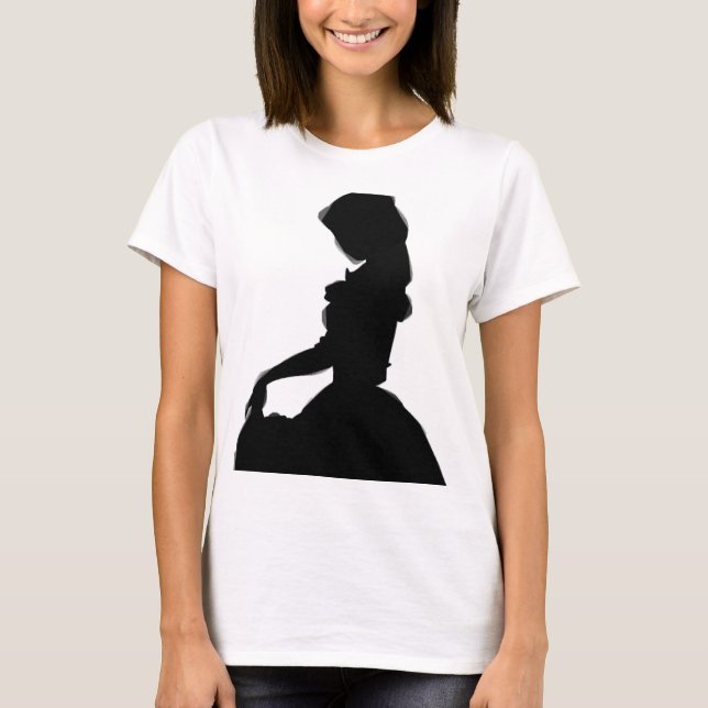 T-shirt Sillhoutte vintage (Devant)