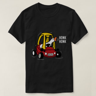 T-shirt Silly Goose Driving Meme Honk Honk Design