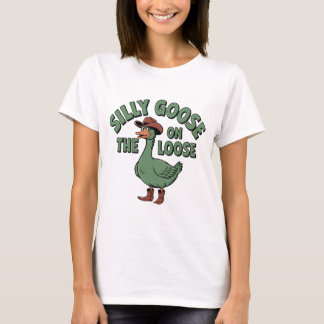T-shirt Silly Goose Funny Duck: Hilarious Waterfowl Comedy