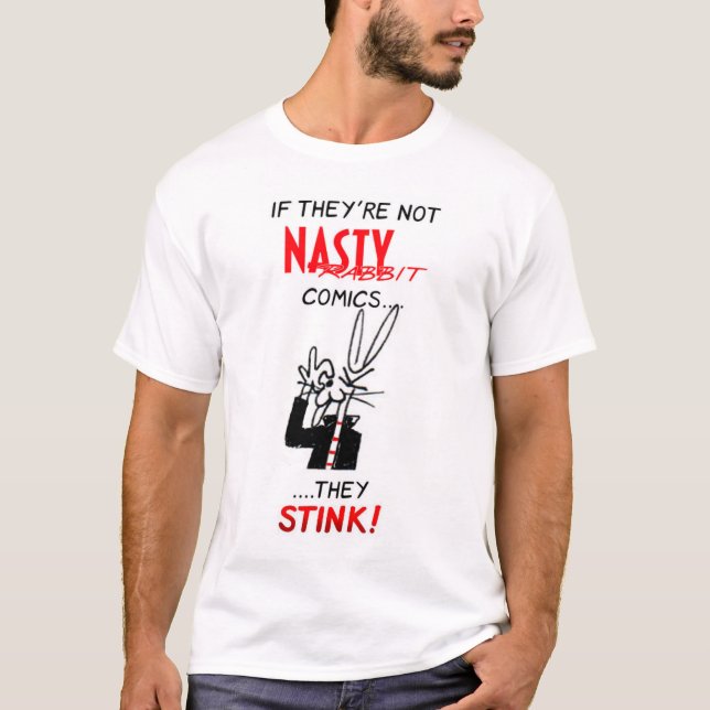 T-shirt S'ils ne sont pas les bandes dessinées MÉCHANTES (Devant)