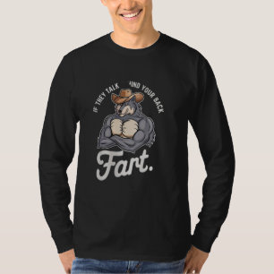 T-shirt S'ils parlent dans votre dos Pet farts mèmes drôle