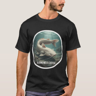 T-shirt Silure wels albinos – Silurus glanis albinus