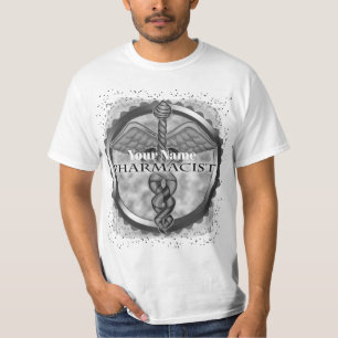 T-shirt Silver Pharmacist