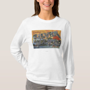 T-shirt Silver Springs, la Floride - grandes scènes 2 de