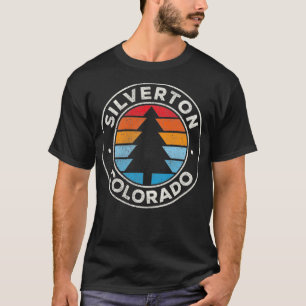 T-shirt Silverton Colorado CO Vintage Graphic Retro les an