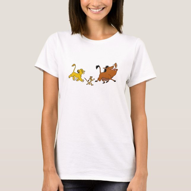 T-shirt Simba, Timon et Pumba Disney (Devant)