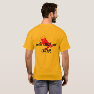 T-shirt SimmiFashion art pas guerre