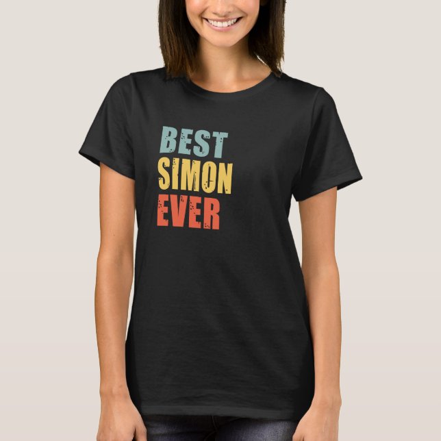 T-shirt Simon Best Ever Simon (Devant)