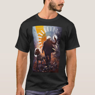 T-shirt Simon et pêches