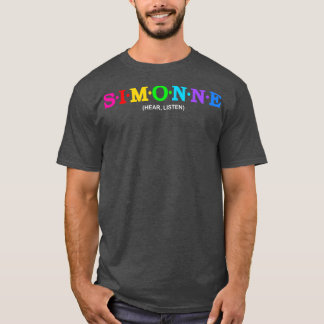 T-shirt Simonne Écouter