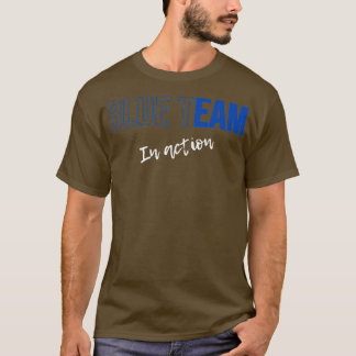 T-shirt Simple Cyber Security Blue Team
