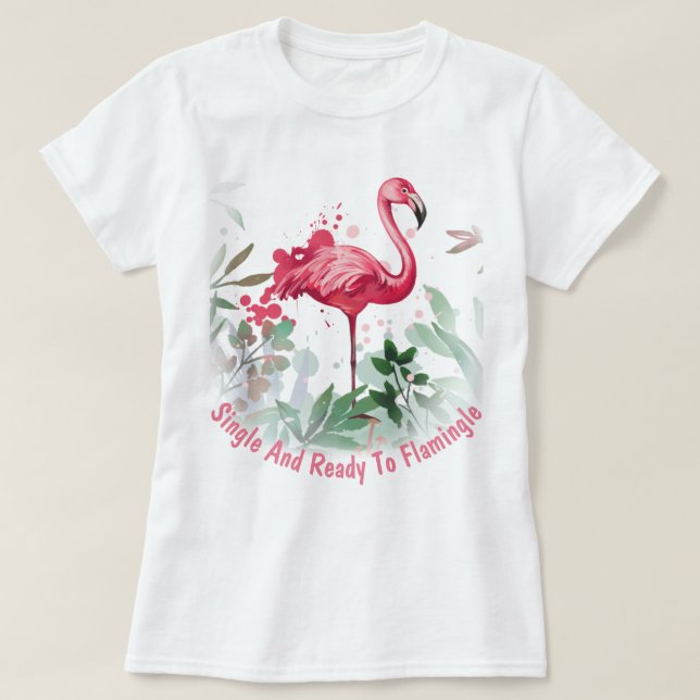 T-shirt Simple et prêt à flamber (Design devant)