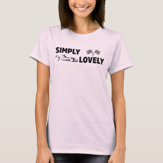 T-shirt Simple Lovely Max Verstappen F1 Racing Quote