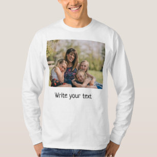 T-shirt simple minimum ajouter votre texte photo noël T-S