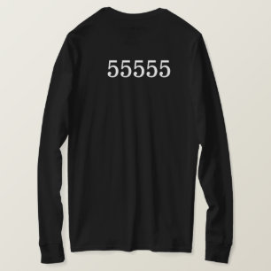 T-SHIRT SIMPLE MODERNE MODERNE MONOGRAM ÉLÉGANT CHIC STYLE