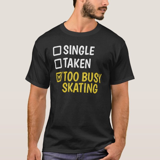 T-shirt Simple prise pour acheter Patinage cool Roller Pat (Devant)