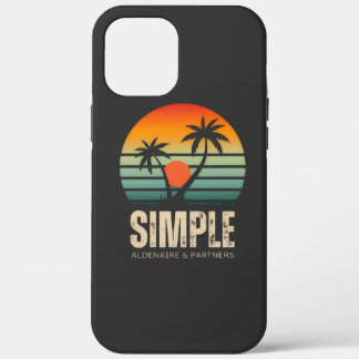 T-shirt Simple Sunset - Tropical vibes design Watc iPhone 12 Pro Max Case