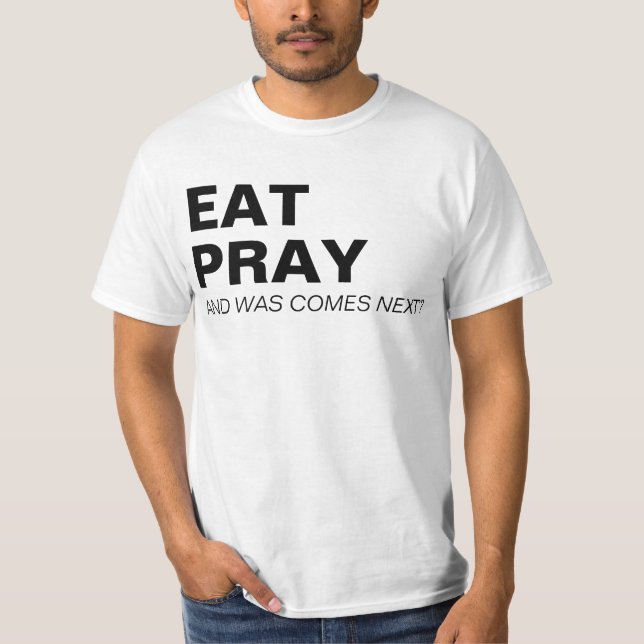 T-shirt Simplement drôle Dire + vos idées (Devant)