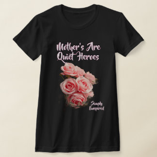 T-shirt 'Simplement Inspirées, les Mères sont des