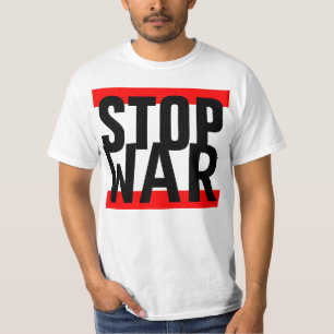 T-shirt Simplement la conception "barre la GUERRE d'ARRÊT