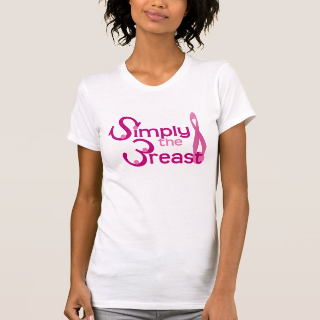 T-shirt Simplement le sein ! (Devant)
