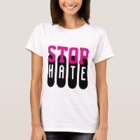 Simplement texte design "STOP HATE"