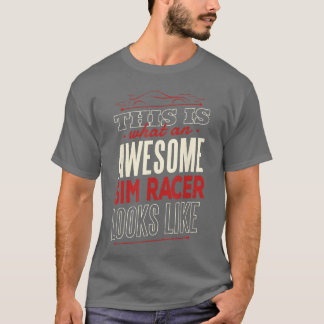 T-shirt SimRacing Jeu de jeu drôle de simulateur de course