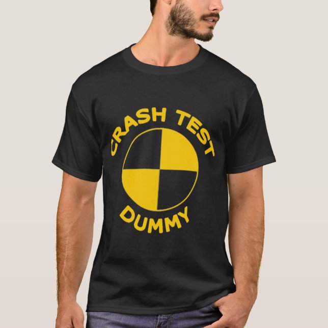 T-shirt Simulacre d'essai d'accident (Devant)