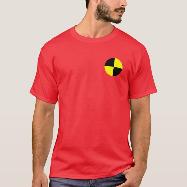 T-shirt Simulacre d'essai d'accident (Devant)