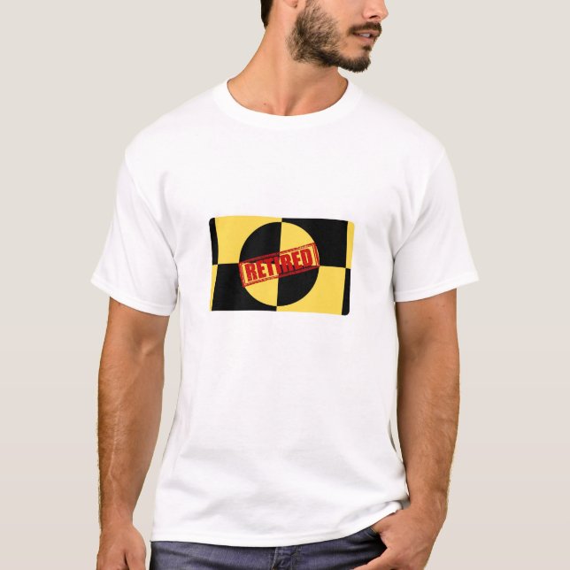 T-shirt Simulacre retiré d'essai d'accident (Devant)