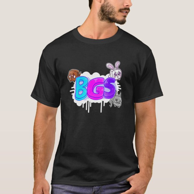 T-shirt Simulateur de gomme à bulle 1 (Devant)
