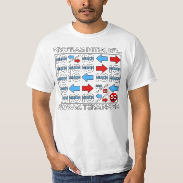T-shirt Simulation de navette (Devant)