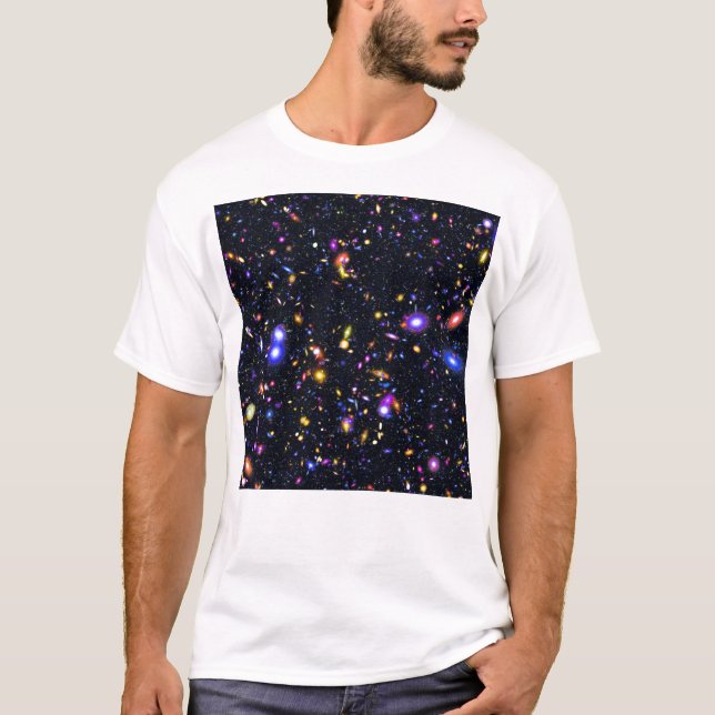 T-shirt Simulation du télescope spatial James Webb - Pop A (Devant)