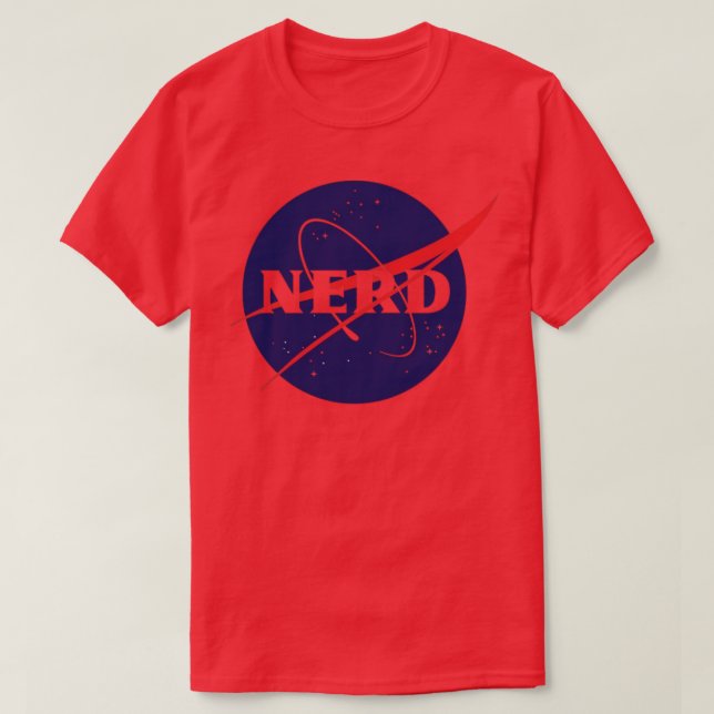T-shirt simulation nerd (Design devant)