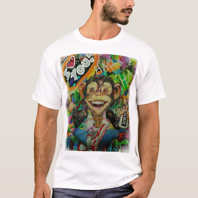 T-Shirt singe 🙉 (Devant)