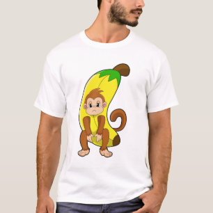 T-shirt Singe à la banane