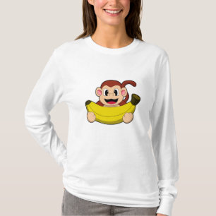 T-shirt Singe à la banane