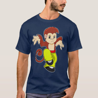 T-shirt Singe aux arts martiaux Kungfu