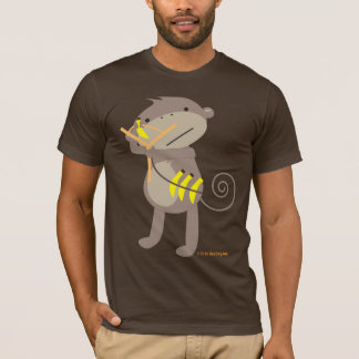 T-shirt Singe avec la chemise de fronde