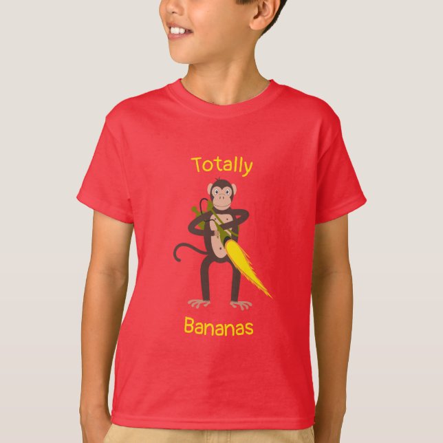 T-shirt Singe avec lance-flammes (Devant)