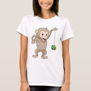 T-shirt Singe avec Yo-yo