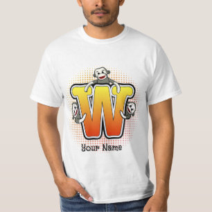 T-shirt Singe Chaussette Monogramme W